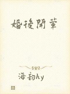 婚后开荤封面
