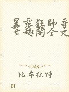 暴露狂帅哥by笔趣阁全文阅读