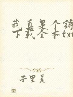 我真是个铸剑师下载全本txt封面