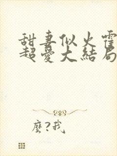 甜妻似火霍爷他超爱大结局