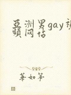 亚洲男gay视频网站