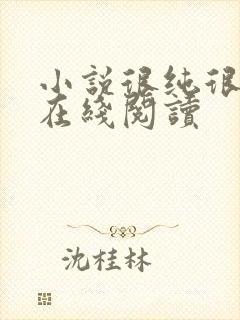 小说很纯很暧昧在线阅读封面