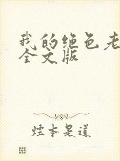 我的绝色老板娘全文版