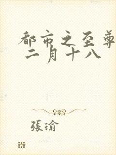 都市之至尊战神 二月十八