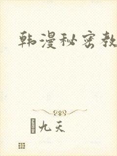 韩漫秘密教学封面