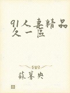 91人妻精品久久一区封面