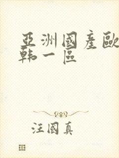 亚洲国产欧美日韩一区