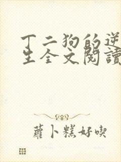 丁二狗的逆袭人生全文阅读阅读封面