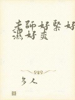 老师好紧好滑好湿好爽封面