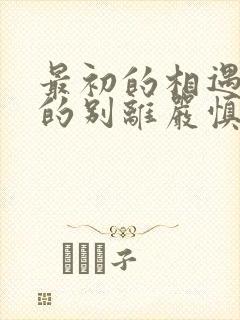 最初的相遇最后的别离严慎结局