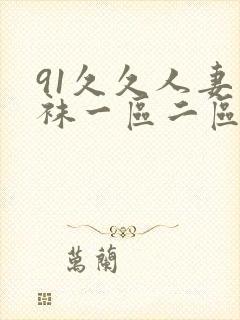 91久久人妻丝袜一区二区三