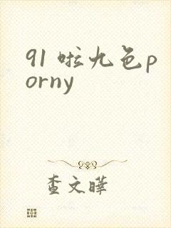 91 啦九色porny封面