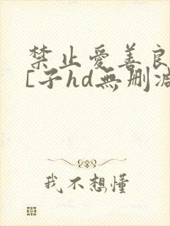 禁止爱善良的小[子hd无删减播放封面