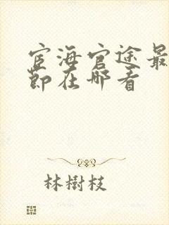 宦海官途最新章节在哪看