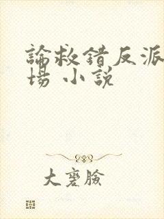 论救错反派的下场 小说