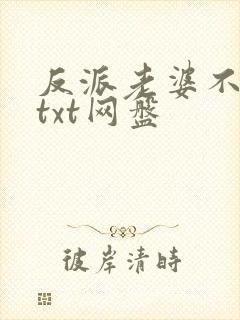 反派老婆不好做txt网盘封面