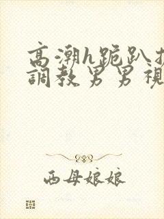 高潮h跪趴扩张调教男男视频