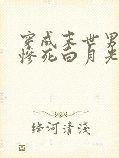 穿成末世男主的惨死白月光封面