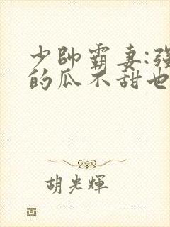 少帅霸妻:强扭的瓜不甜也得甜短剧