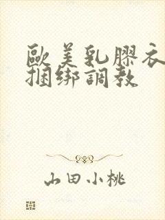 欧美乳胶衣sm捆绑调教