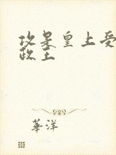 攻是皇上受是摄政王封面