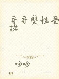 哥哥双性受弟弟攻