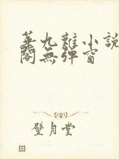 华九难小说笔趣阁无弹窗