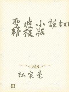 圣墟小说txt精校版