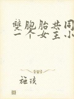 双胞胎共同享有一个女主小说