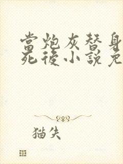 当炮灰替身的我死后小说免费阅读