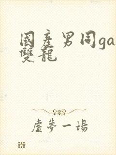 国产男同gay双龙