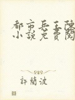 都市兵王陈八荒小说免费阅读