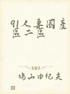 91人妻国产一区二区