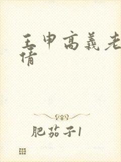 王申高义老七宋倩