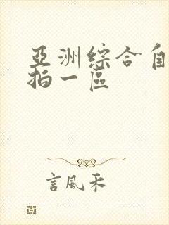 亚洲综合自拍偷拍一区