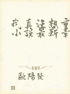 我真没想重生啊小说最新章节阅续