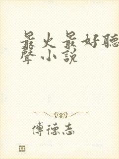 最火最好听的有声小说