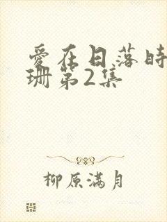 爱在日落时卢珊珊第2集