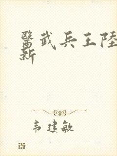 医武兵王陆轩最新