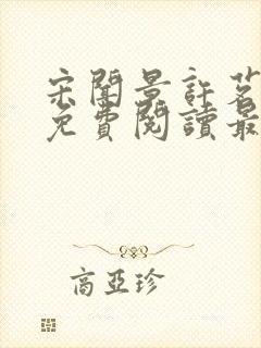 宋闻景许茗小说免费阅读最新章节