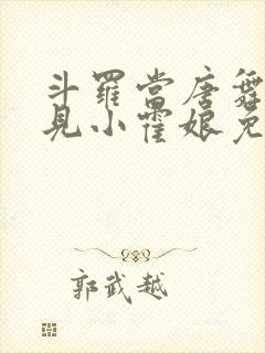 斗罗当唐舞麟遇见小霍娘免费阅读