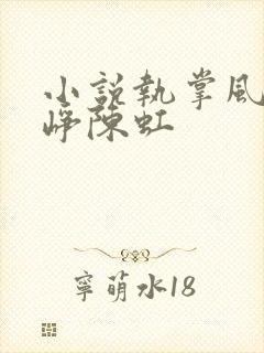 小说执掌风云萧峥陈虹