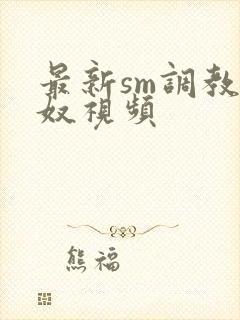 最新sm调教男奴视频封面