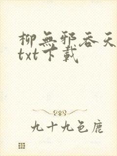 柳无邪吞天神鼎txt下载