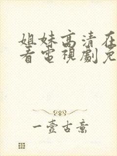 姐妹高清在线观看电视剧免费封面