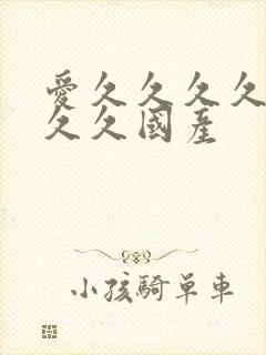 爱久久久久久久久久国产