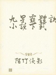 九星霸体诀全本小说下载