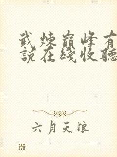 武炼巅峰有声小说在线收听