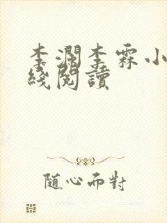 李澜李霖小说在线阅读