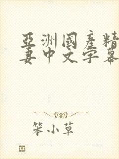 亚洲国产精品人妻中文字幕封面